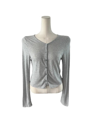 Cotton linen soft cardigan