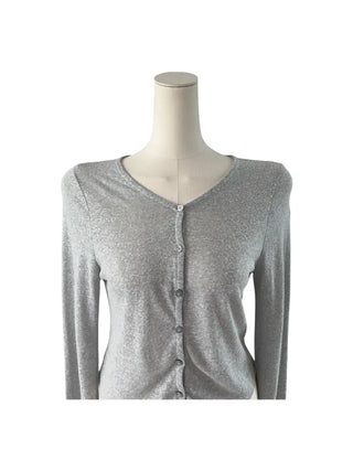 Cotton linen soft cardigan