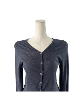 Cotton linen soft cardigan