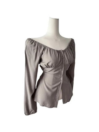 Vianne Two-Way Off-Shoulder Blouse