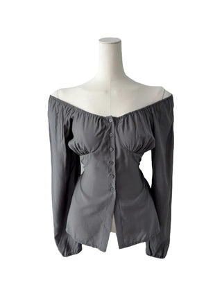 Vianne Two-Way Off-Shoulder Blouse