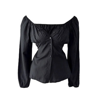 Vianne Two-Way Off-Shoulder Blouse
