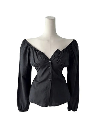 Vianne Two-Way Off-Shoulder Blouse