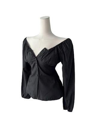 Vianne Two-Way Off-Shoulder Blouse