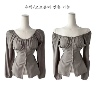 Vianne Two-Way Off-Shoulder Blouse