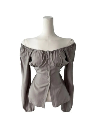 Vianne Two-Way Off-Shoulder Blouse