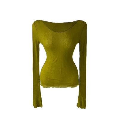 Olivia Warmer Ribbed Long Sleeve T
