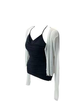 Joy light button cardigan