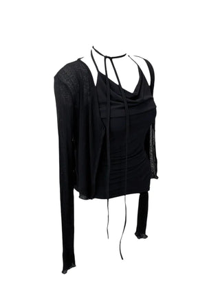 Joy light button cardigan