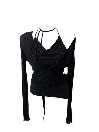 Joy light button cardigan