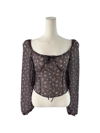 Maki Flower Smoke Blouse