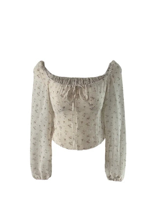 Maki Flower Smoke Blouse