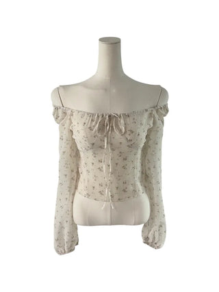 Maki Flower Smoke Blouse