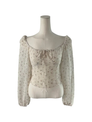 Maki Flower Smoke Blouse