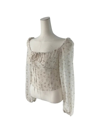 Maki Flower Smoke Blouse