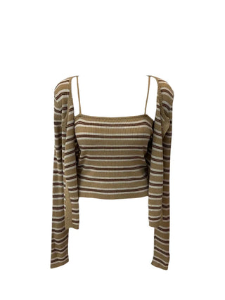 Pico Sand Sprite Sleeveless Cardigan Set