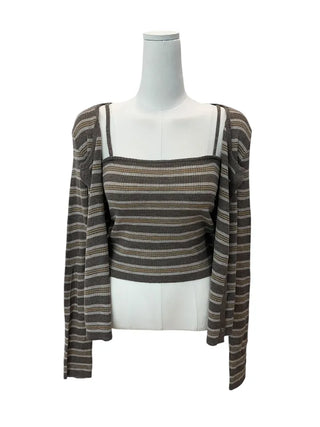 Pico Sand Sprite Sleeveless Cardigan Set