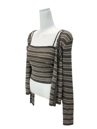 Pico Sand Sprite Sleeveless Cardigan Set
