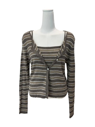 Pico Sand Sprite Sleeveless Cardigan Set