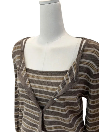 Pico Sand Sprite Sleeveless Cardigan Set
