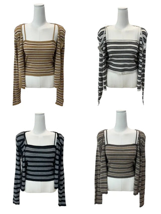 Pico Sand Sprite Sleeveless Cardigan Set