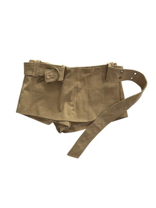 Vintage Buckle Row Pants
