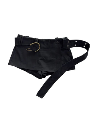 Vintage Buckle Row Pants