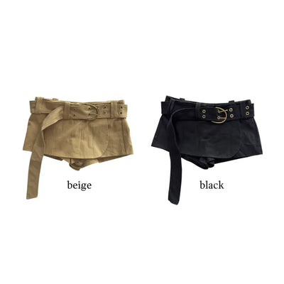 Vintage Buckle Row Pants