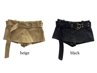 Vintage Buckle Row Pants