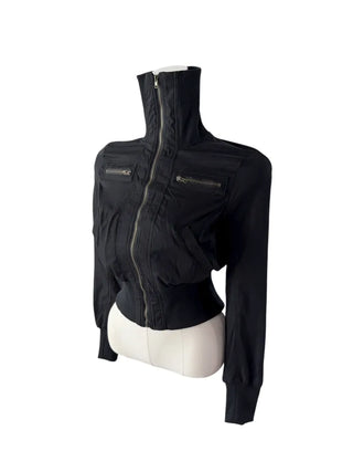 New NB High Neck Cropped Jacket