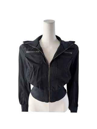 New NB High Neck Cropped Jacket