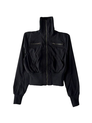 New NB High Neck Cropped Jacket