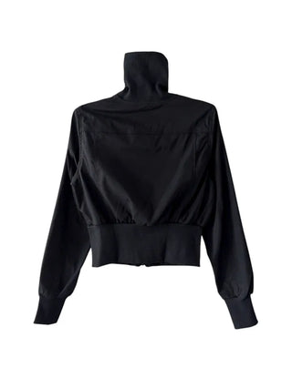 New NB High Neck Cropped Jacket