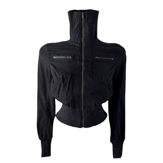 New NB High Neck Cropped Jacket