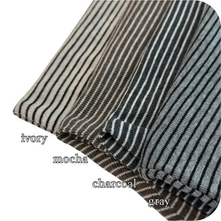 Stripe halter sleeveless single-breasted halter nasi