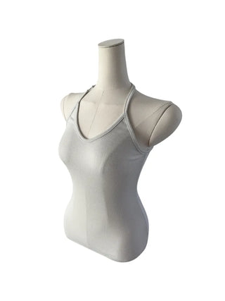 Ring halterneck ribbed sleeveless ring halterneck ribbed nasi