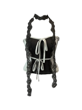 Liz colored lace top