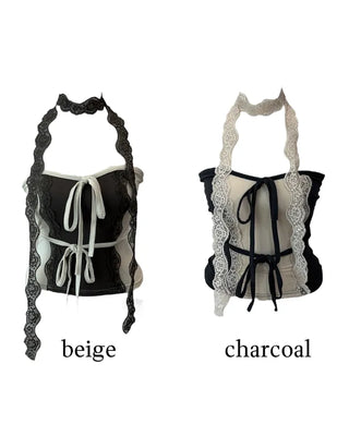 Liz colored lace top