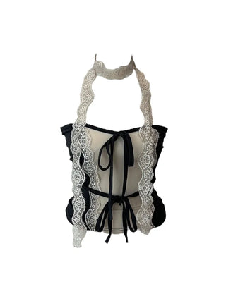 Liz colored lace top