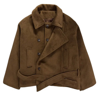 Paris half-double coat
