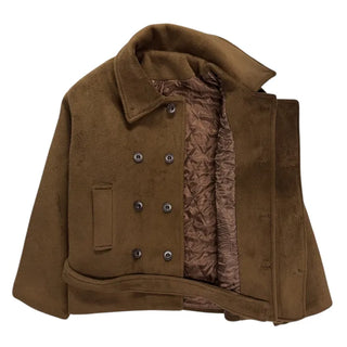 Paris half-double coat