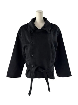 Paris half-double coat