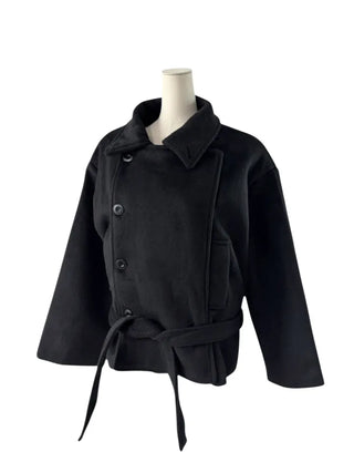 Paris half-double coat
