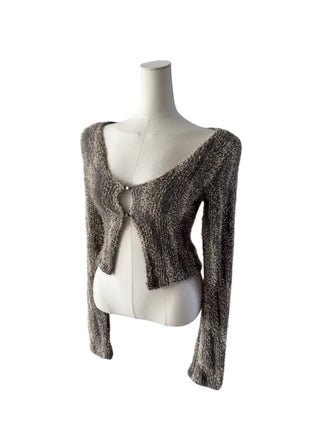 Vicky feather cardigan