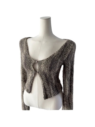 Vicky feather cardigan