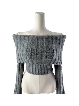 Eve off-shoulder knit