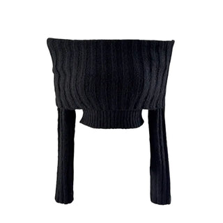 Eve off-shoulder knit
