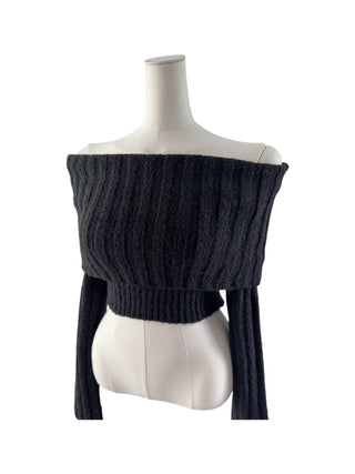 Eve off-shoulder knit
