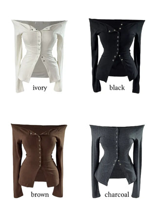 GL Dotto Burton Slim Cardigan