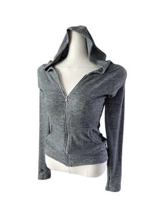 Carrie Warmer Knit Hooded Zip-Up
